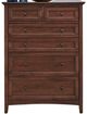 A-America® Westlake Cherry Brown 6-Drawer Chest-2
