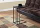 Monarch Specialties Inc. Espresso Bronze Metal Accent Table-1