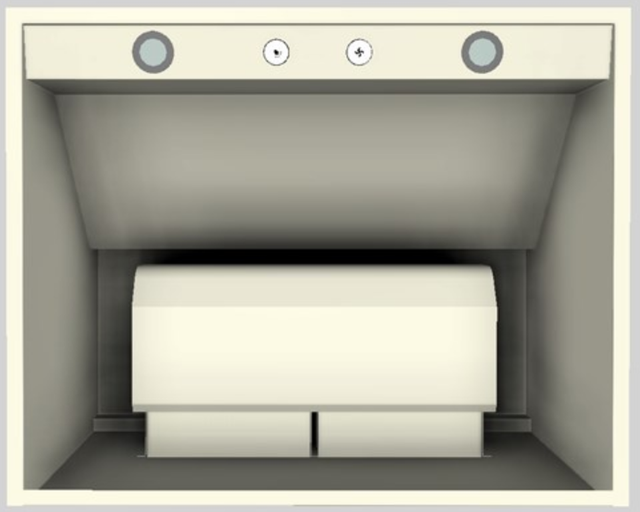 Vent-A-Hood® 30" Biscuit Wall Mounted Range Hood-2