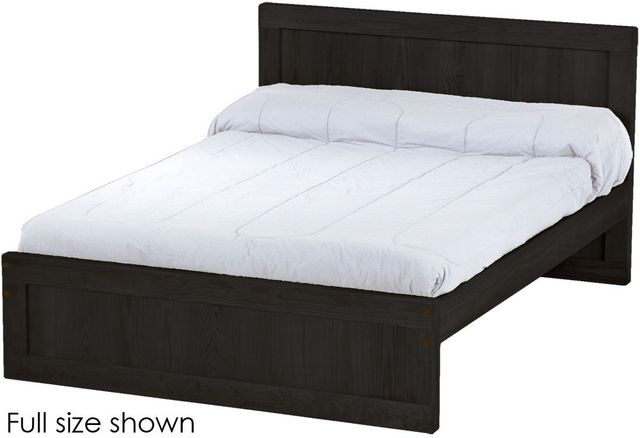 Crate Designs™ Furniture Espresso Full XL Youth Panel Bed-0