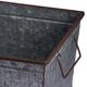 A & B Home 2-Piece Black/Gunmetal Planter with Stand Set-3