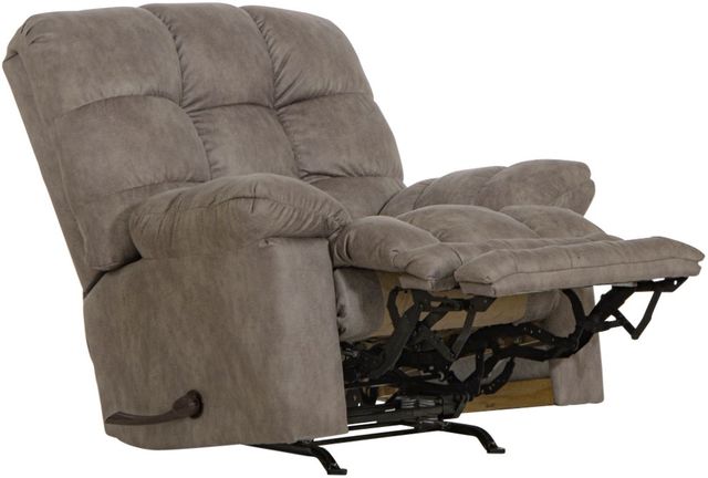 Catnapper® Machado Charcoal Oversized Chaise Rocker Recliner with Extra Extension Footrest-1