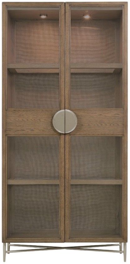 Hooker® Furniture Sonnet Wren Display Cabinet-2