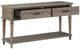 Homelegance® Cardano Driftwood Light Brown Sofa Table-3