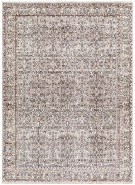 Surya Carlisle Light Gray 4'x6' Area Rug-0