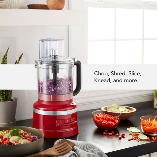 KitchenAid® 13 Cup Empire Red Food Processor-4