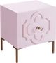 TOV Furniture Anna Pink Lacquer Side Table-2