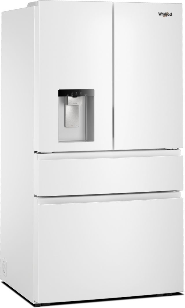 Whirlpool® 36" 28.9 Cu. Ft. White French Door Refrigerator with Flexible Temperature Drawer-2