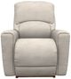 La-Z-Boy® Cassian Oyster Power Rocking Recliner with Headrest and Lumbar-1
