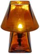 TOV Furniture Luca Smokey Brown Glass Table Lamp-3