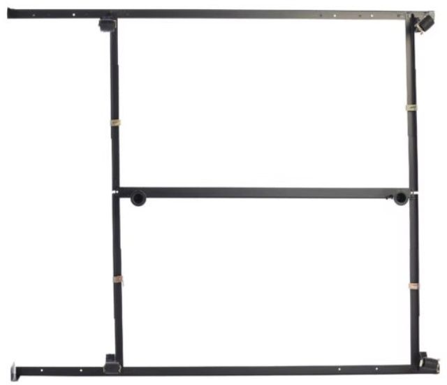 Home By Hollywood Clamp Style Carbon Steel Twin/Full/Queen/California King/Eastern King Bed Frame with Center Support-2