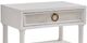 American WoodCrafters Switchgrass White Bedside Table-1