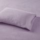 Olliix by True North by Sleep Philosophy 3 Piece Lavender Twin XL Micro Fleece Sheet Set-3
