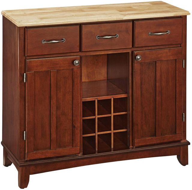 homestyles® Buffet Of Buffets Natural Wood/Medium Cherry Server-0