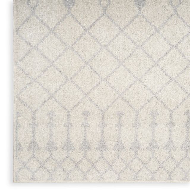 Nourison Home™ Astra Machine Washable 5' x 7' Ivory Area Rug-3