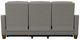 La-Z-Boy® Quinault Gray Power Reclining Sofa with Headrest-4