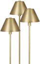 Crestview Collection Ansel Gold Floor Lamp-1
