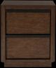 Signature Design by Ashley® Dilenno Dark Brown Nightstand-2