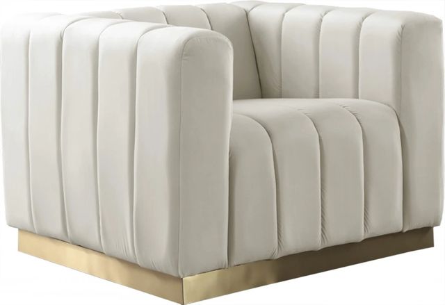 Meridian Furniture Marlon Cream Accent Chair-0
