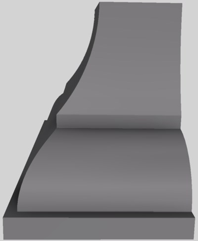 Vent-A-Hood® Designer Series 48" Gunsmoke Wall Mounted Range Hood-3