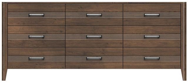 Country View Woodworking Brown Maple Dresser-0