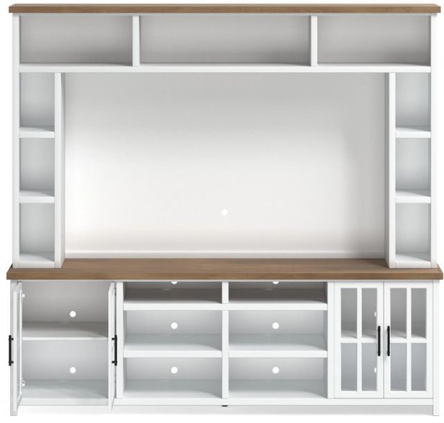 Legends Home Hampton Barnwood/Whitewash Entertainment Center-3