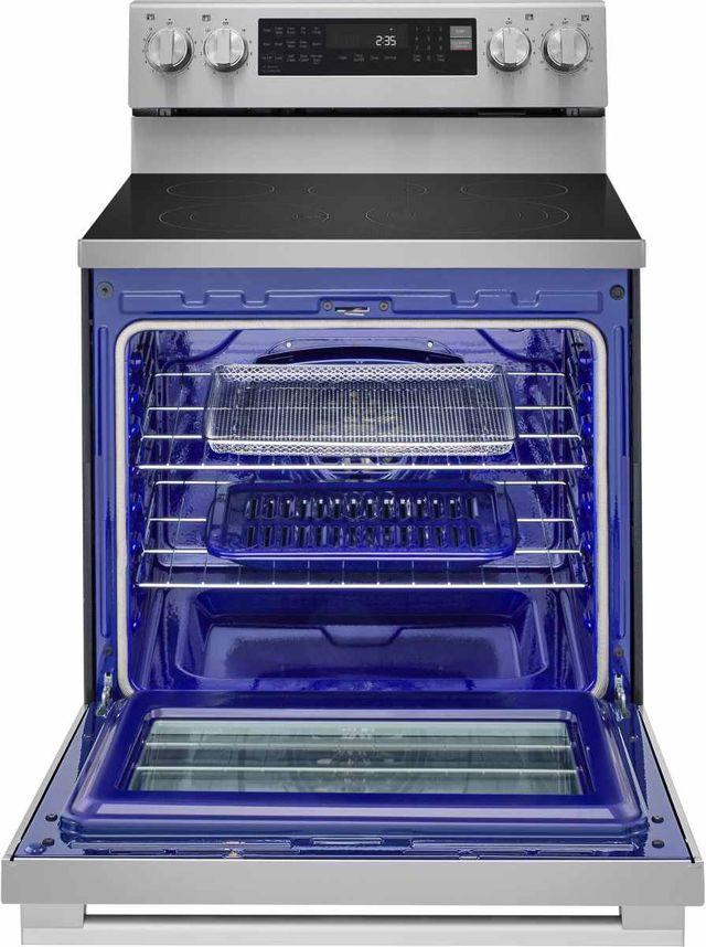 LG 30" PrintProof® Stainless Steel Freestanding Electric Range with ProBake Convection®-3