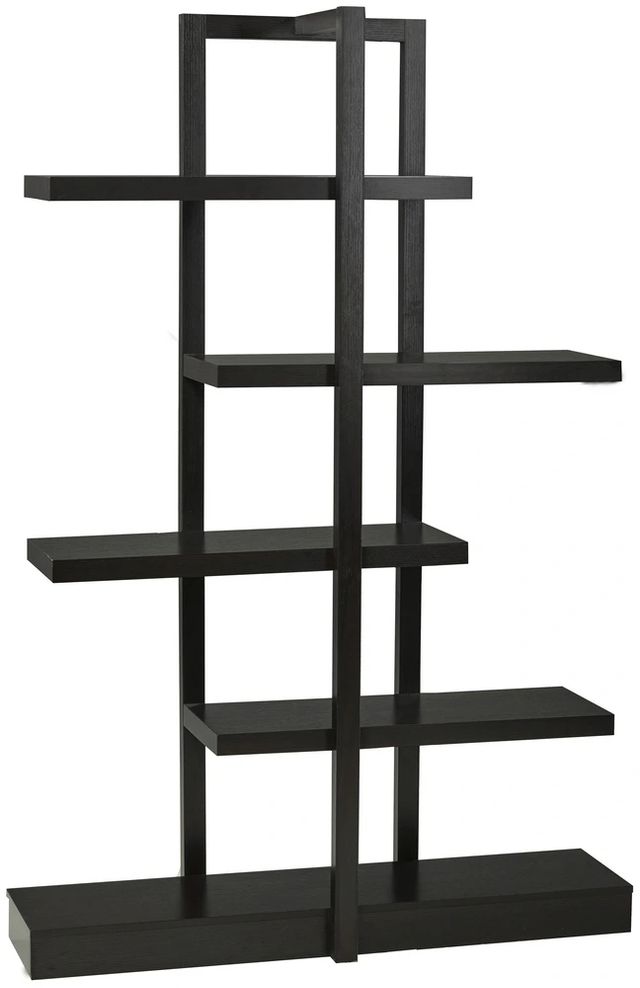 Brassex Inc. Dark Cherry Display Shelf-0