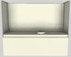 Vent-A-Hood® 36" Biscuit Wall Mounted Range Hood-4