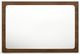 VIG Furniture Modrest Dustin Walnut Mirror-0