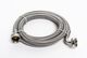 Stainless Steel Braided 6' Washer Hoses with 90 degree elbow -0