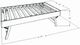 Kodiak Furniture Marisa Linen Charcoal/Weathered Brown Twin Daybed with Mattress and Pop Up -3