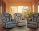 HomeStretch Kong Walnut Power Recliner-1