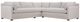 Robin Bruce Customizable Sylvie Bench Cushion Sectional-0