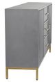 Stylecraft Milano Sheen Slate Gray Sideboard-1