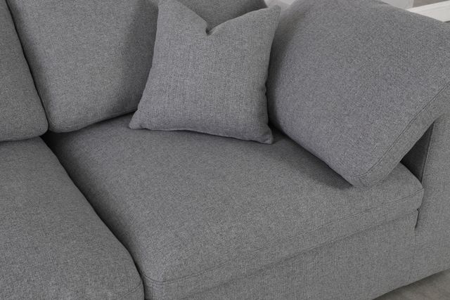 Meridian Furniture Serene 7-Piece Grey Deluxe Cloud Modular Sectional Set-2