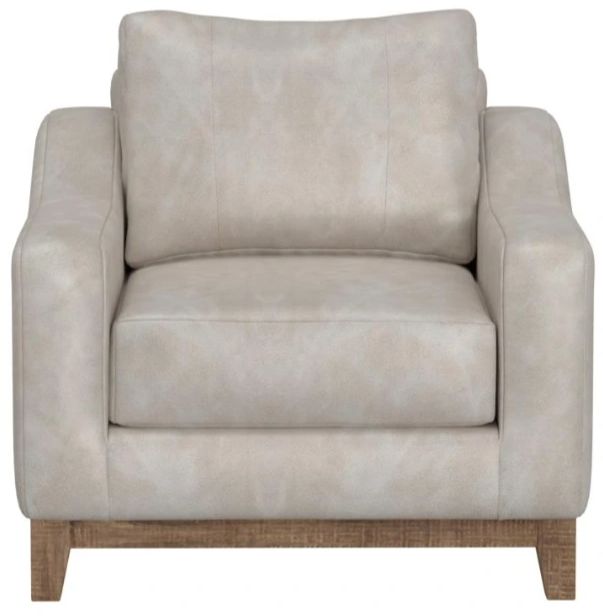 International Furniture Direct Olivo Ivory Arm Chair-2