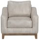 International Furniture Direct Olivo Ivory Arm Chair-2