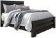 Signature Design by Ashley® Brinxton 2-Piece Charcoal Queen Panel Bed Set-1