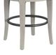 Elements International Westford Charcoal/Gray Swivel Bar Stool-3