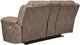 Signature Design by Ashley® Stoneland Fossil Power Double Reclining Loveseat with Console-2