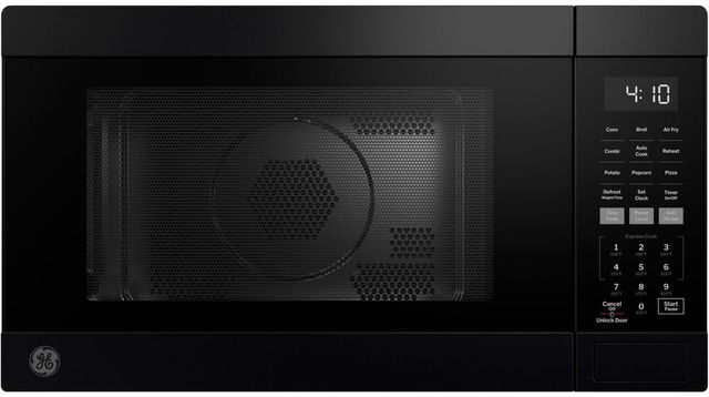 GE® 1 Cu. Ft. Black Countertop Microwave with Air Fry-0