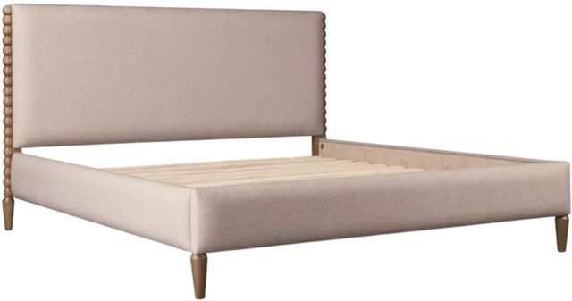 Modus Furniture Langley Autumn Forest King Upholstered Panel Bed-2