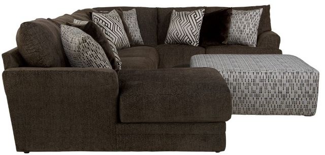 Jackson Furniture Galaxy 4-Piece Chocolate Left Side Facing U-Shape Chaise Sectional-2