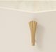 Michael Amini® Fantosini Gold Creamy Pearl Nightstand-5
