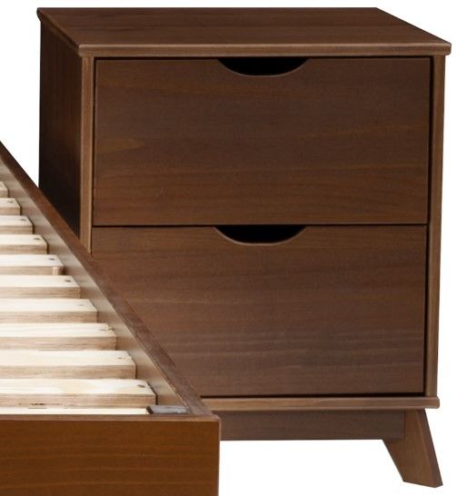 Powell® Portix 2-Piece Walnut Youth Twin Simple Bedroom Set-2