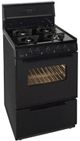 Premier 24" Black Freestanding Gas Range-1