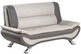 Mazin Furniture Veloce 2 Piece Beige/Gray Sofa & Loveseat Set-2