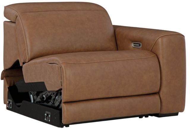 Signature Design by Ashley® Magic Man Caramel Right Arm Facing Zero Wall Power Recliner-0