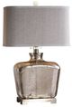 Uttermost® Molinara Brushed Nickel Table Lamp-0